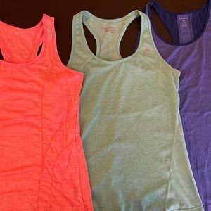 Bundle of athletic tanks